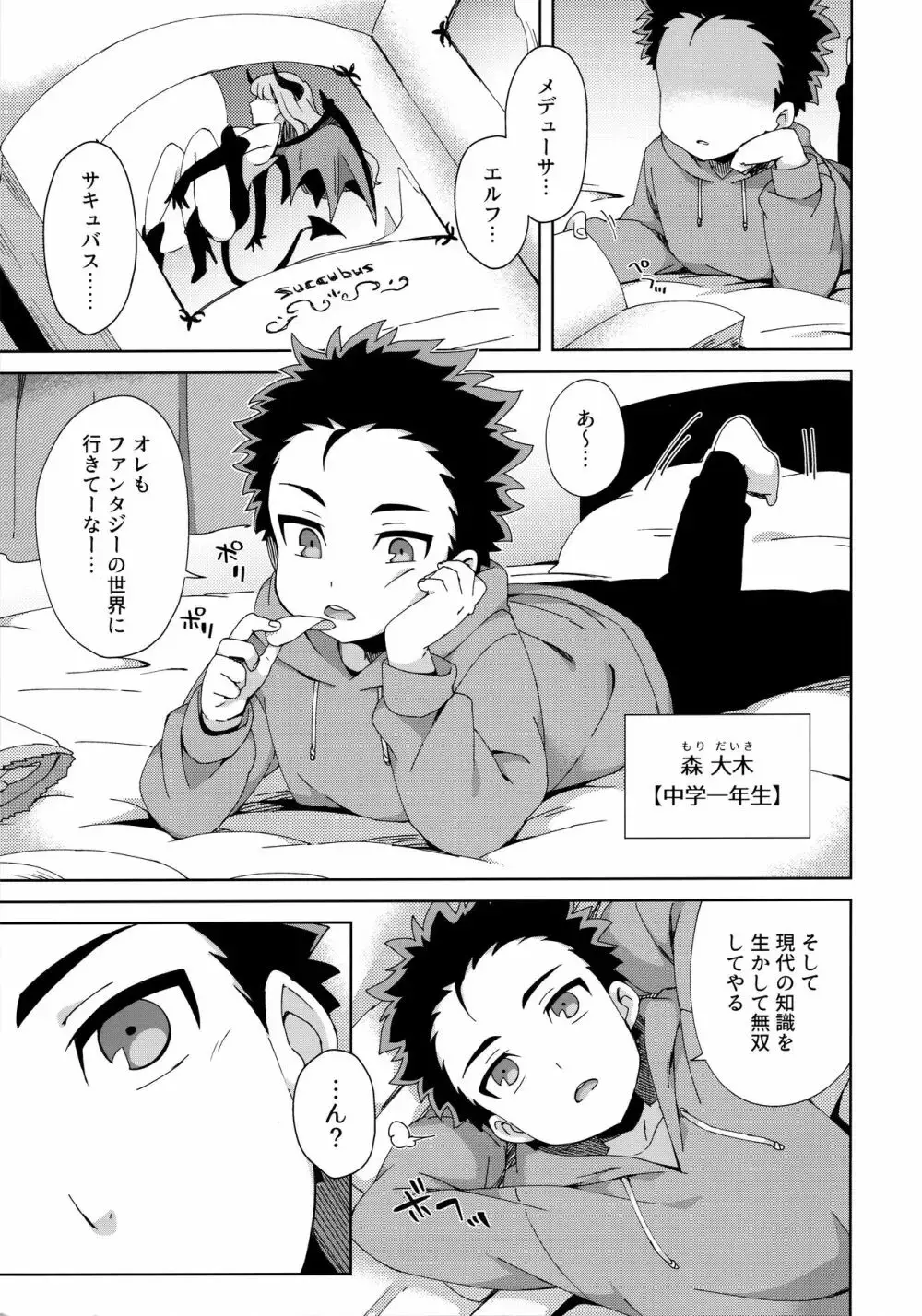はじめてはサキュバス Page.2
