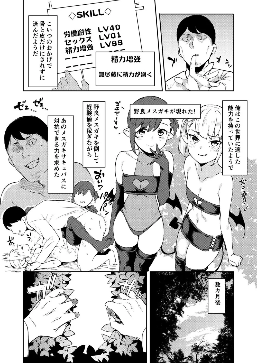 異世界メスガキサキュバス狩りおじさん Page.16