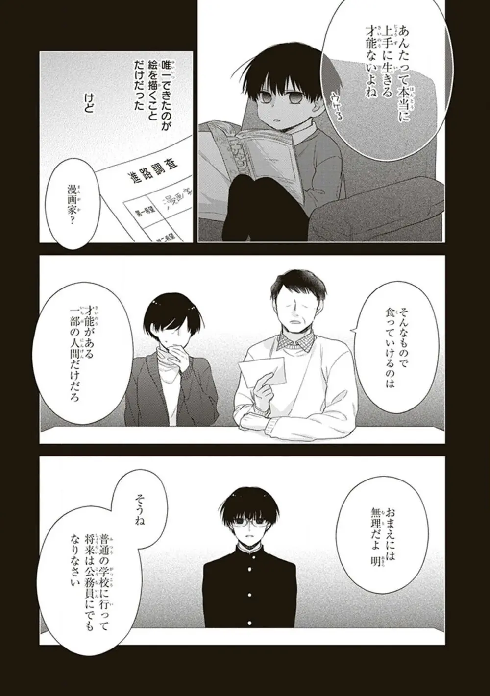 BLマンガ家くん、エッチな××をする Page.105