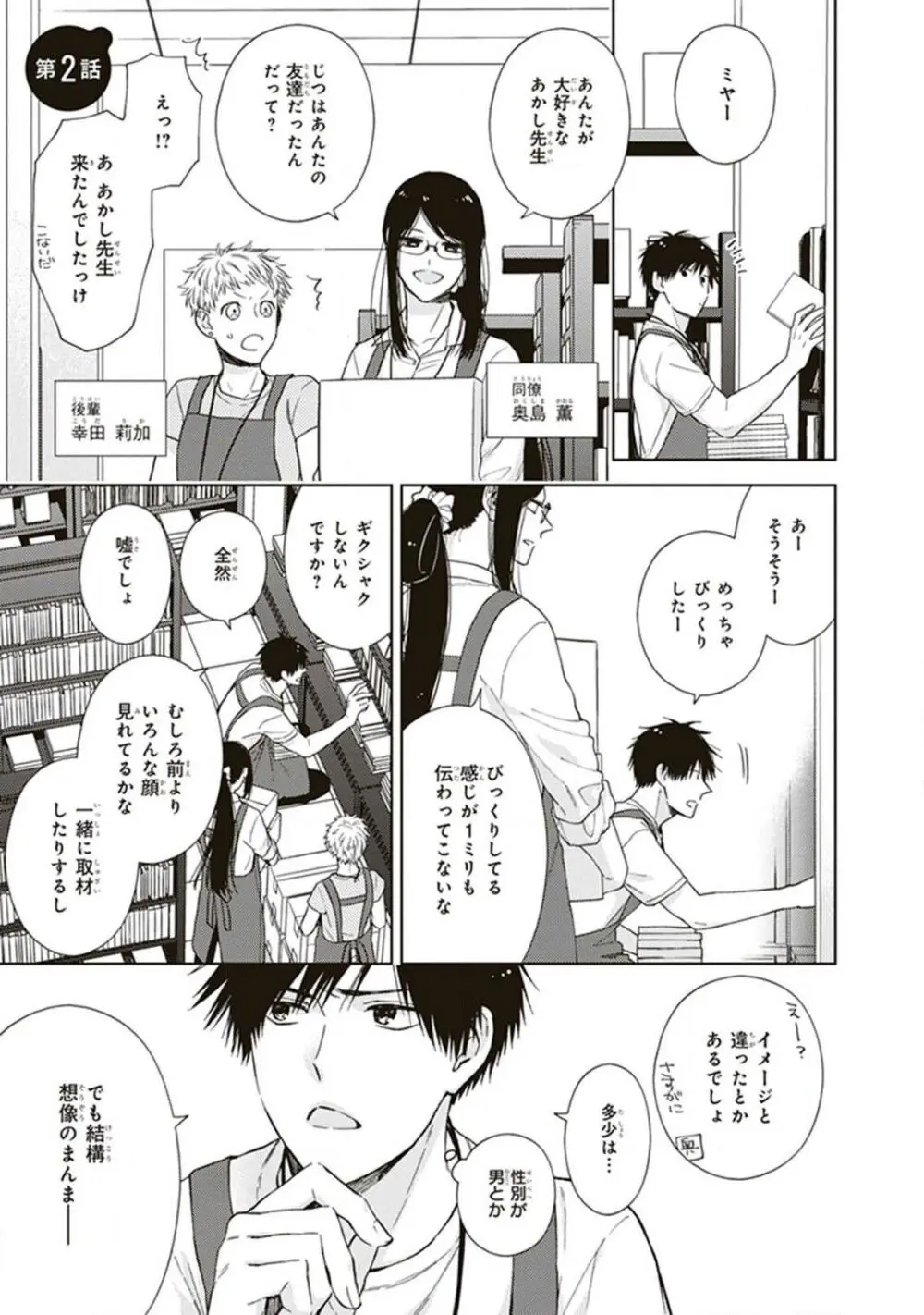 BLマンガ家くん、エッチな××をする Page.37