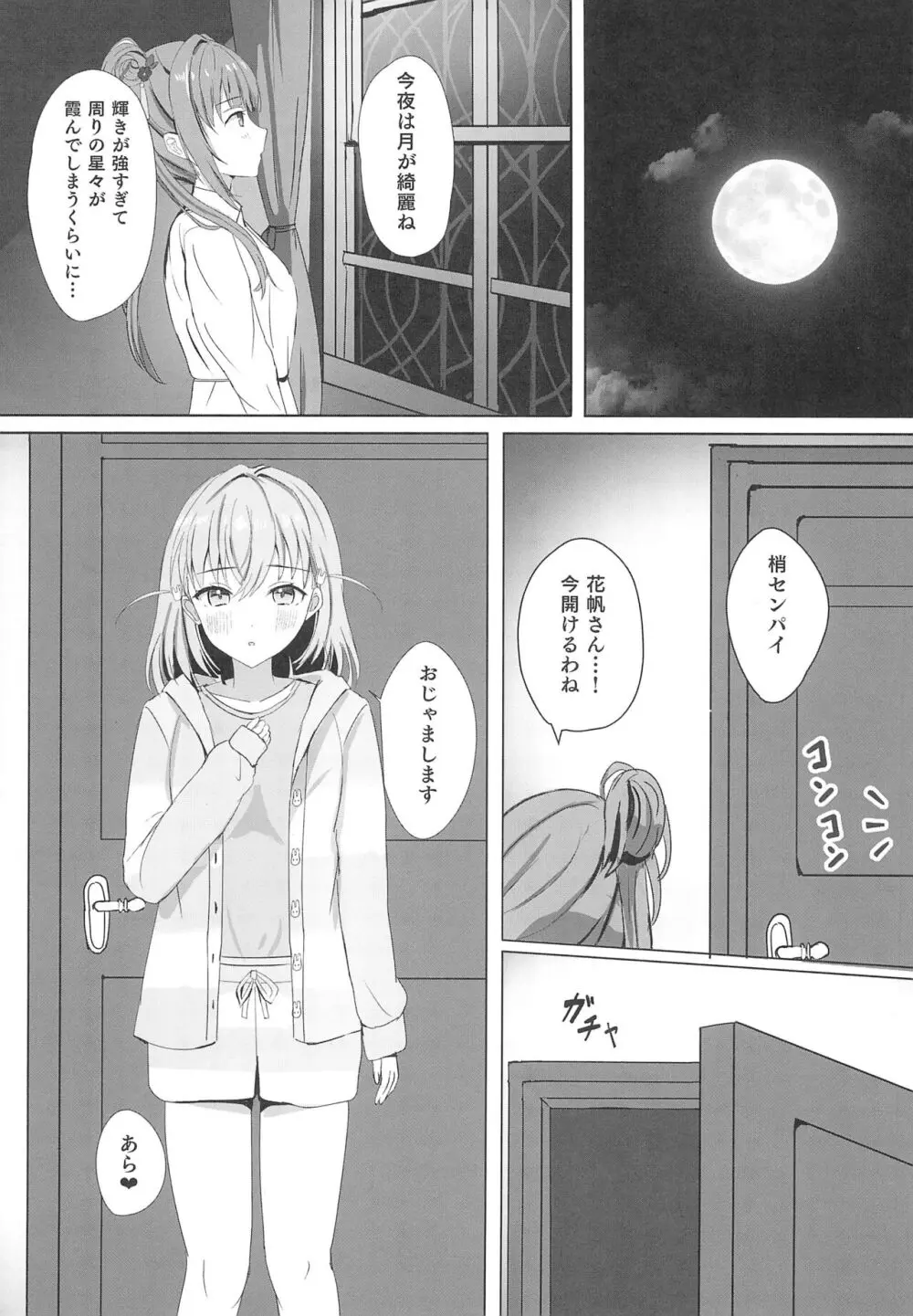 梢と花帆の初夜 Page.13