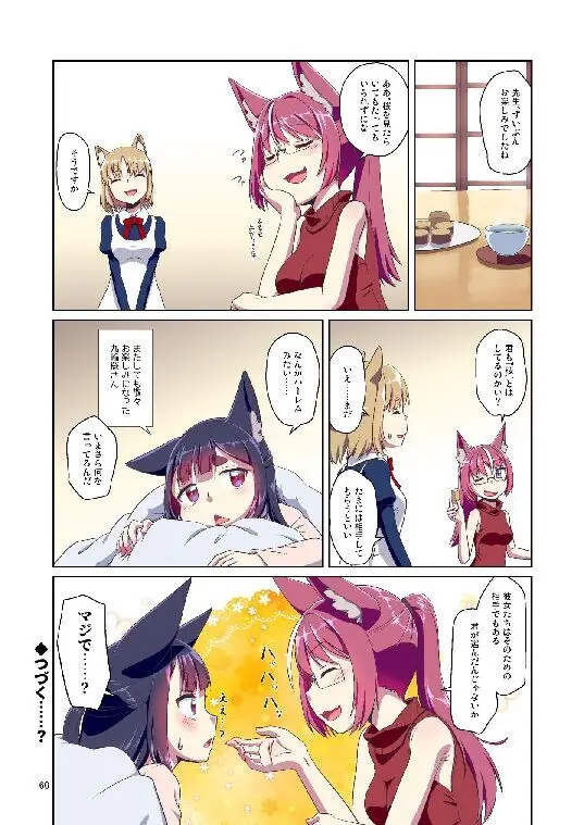 目が覚めたらケモミミ少女になっていたお話総集編1 Page.60