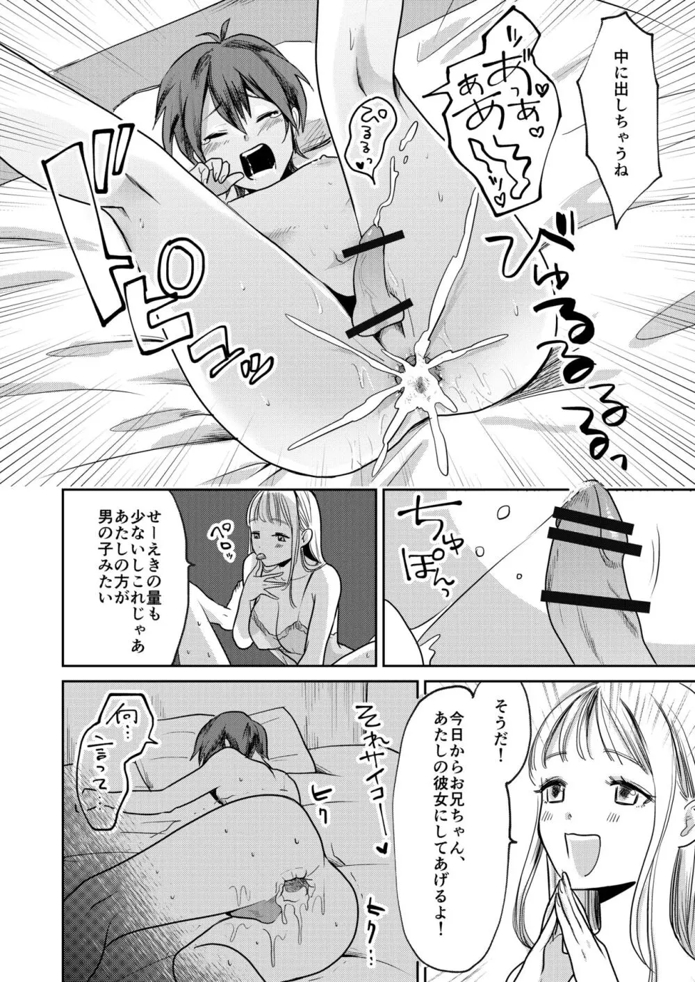 女性化お兄ちゃんを彼女にしちゃえ！ Page.10