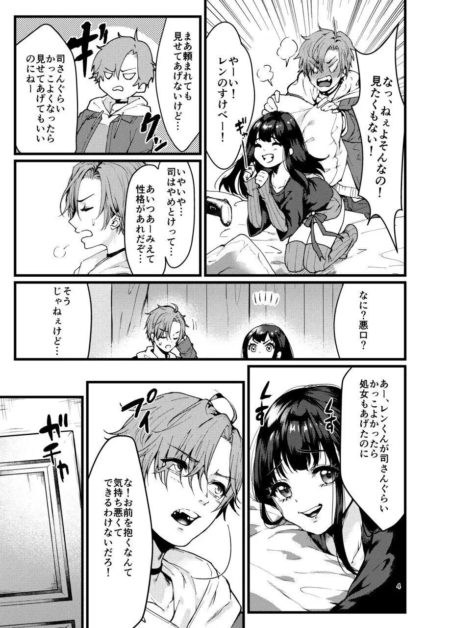 男性アイドルに犯される話 Page.3