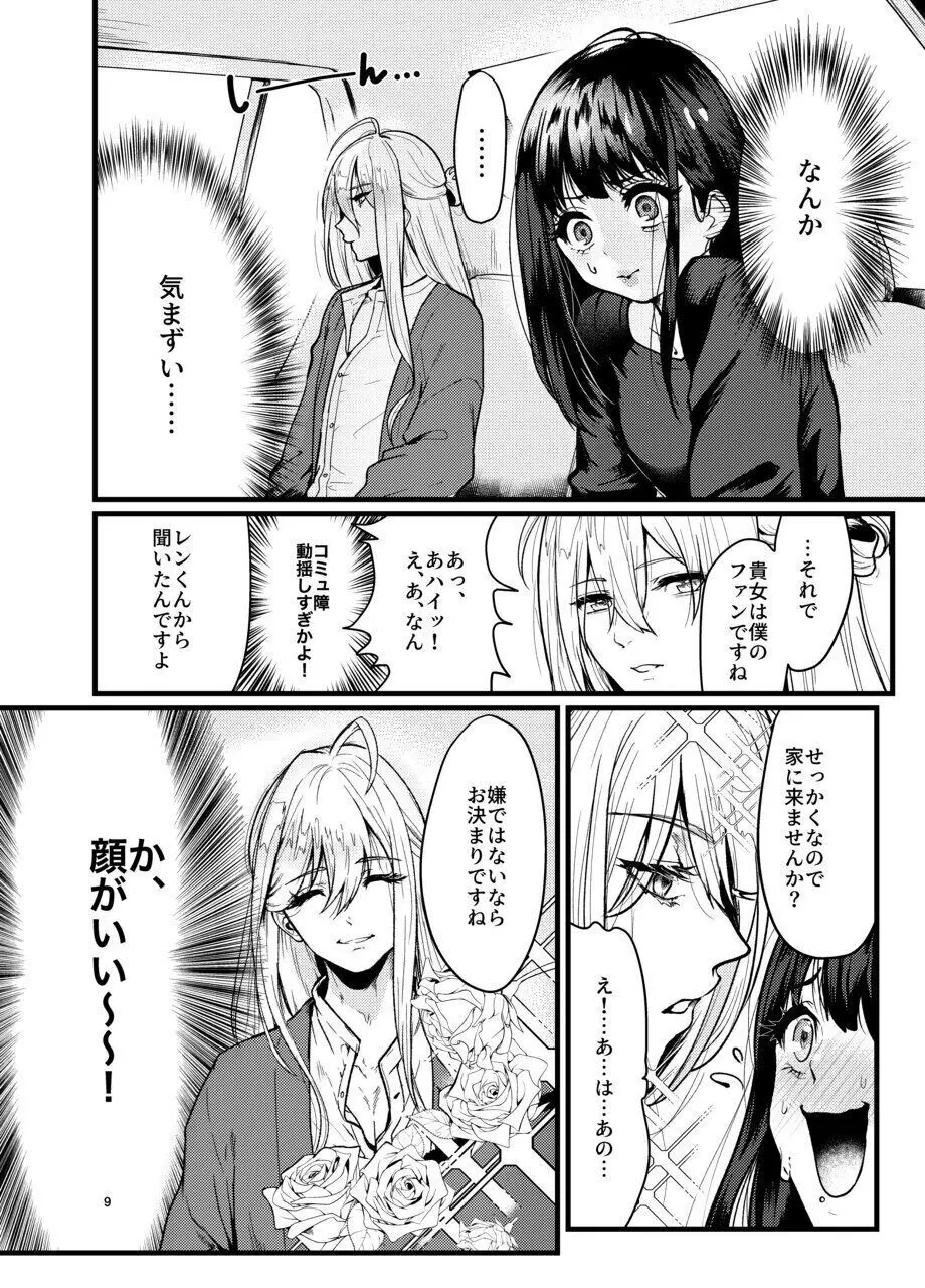 男性アイドルに犯される話 Page.8