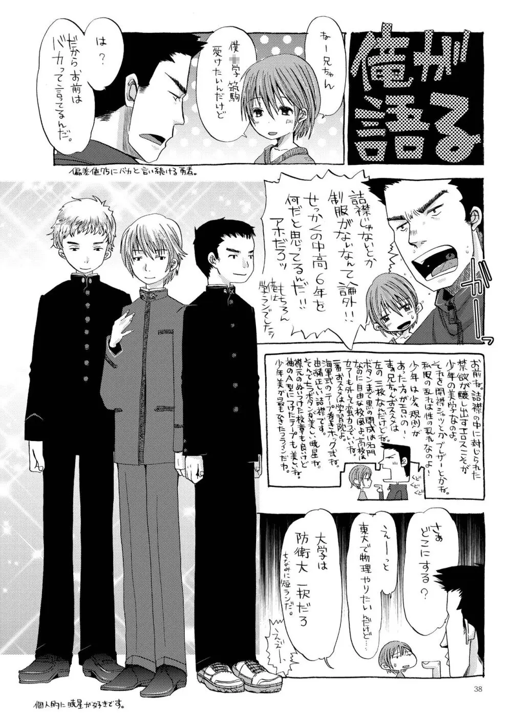 少年絶対領域 Page.38