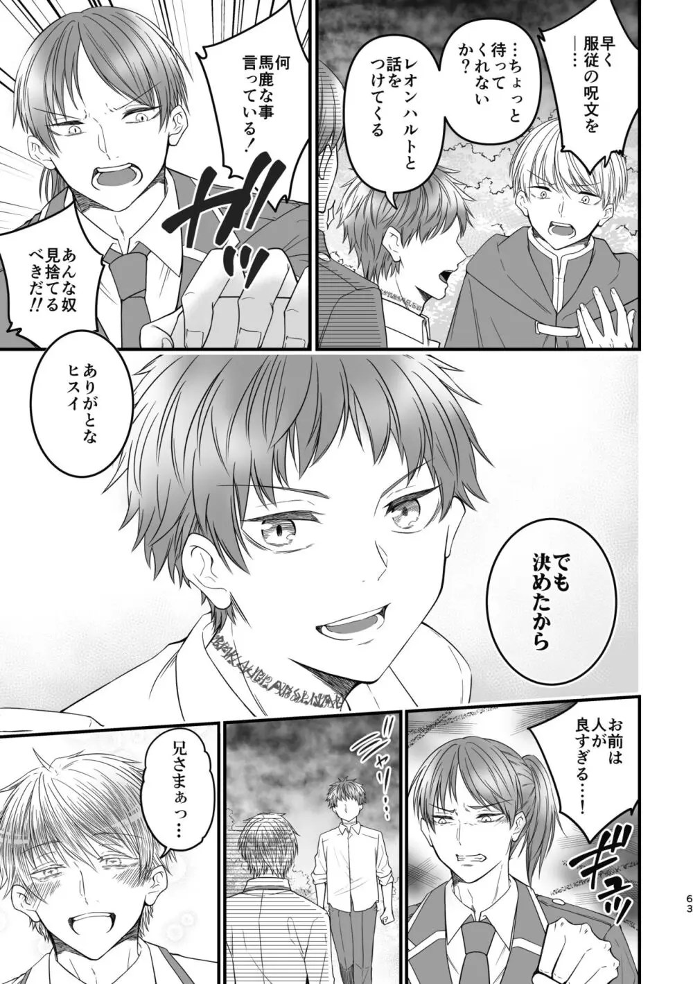 魔術の素養が高い弟と落ちこぼれの兄 Page.63