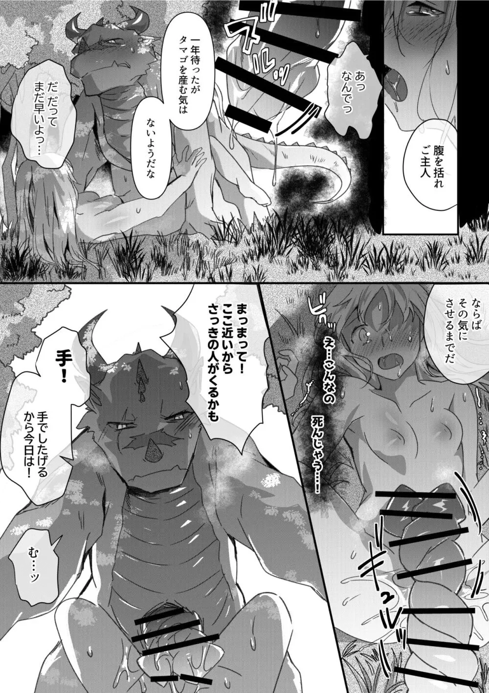 ドラゴンとタマゴがほしい人間２ Page.9