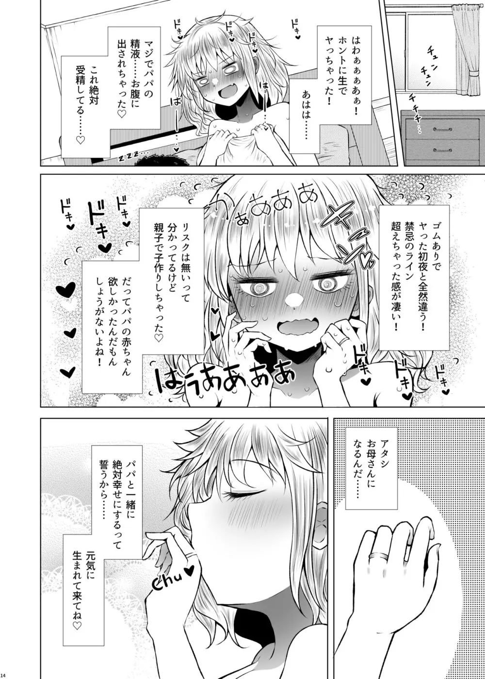 遺伝性疾患のリスクが無いなら実父と子作りしてもいいよね2 Page.14