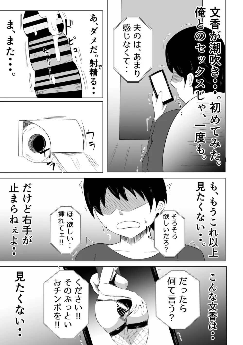 妻が俺に内緒で同人AVに出ていたのだが。 Page.31