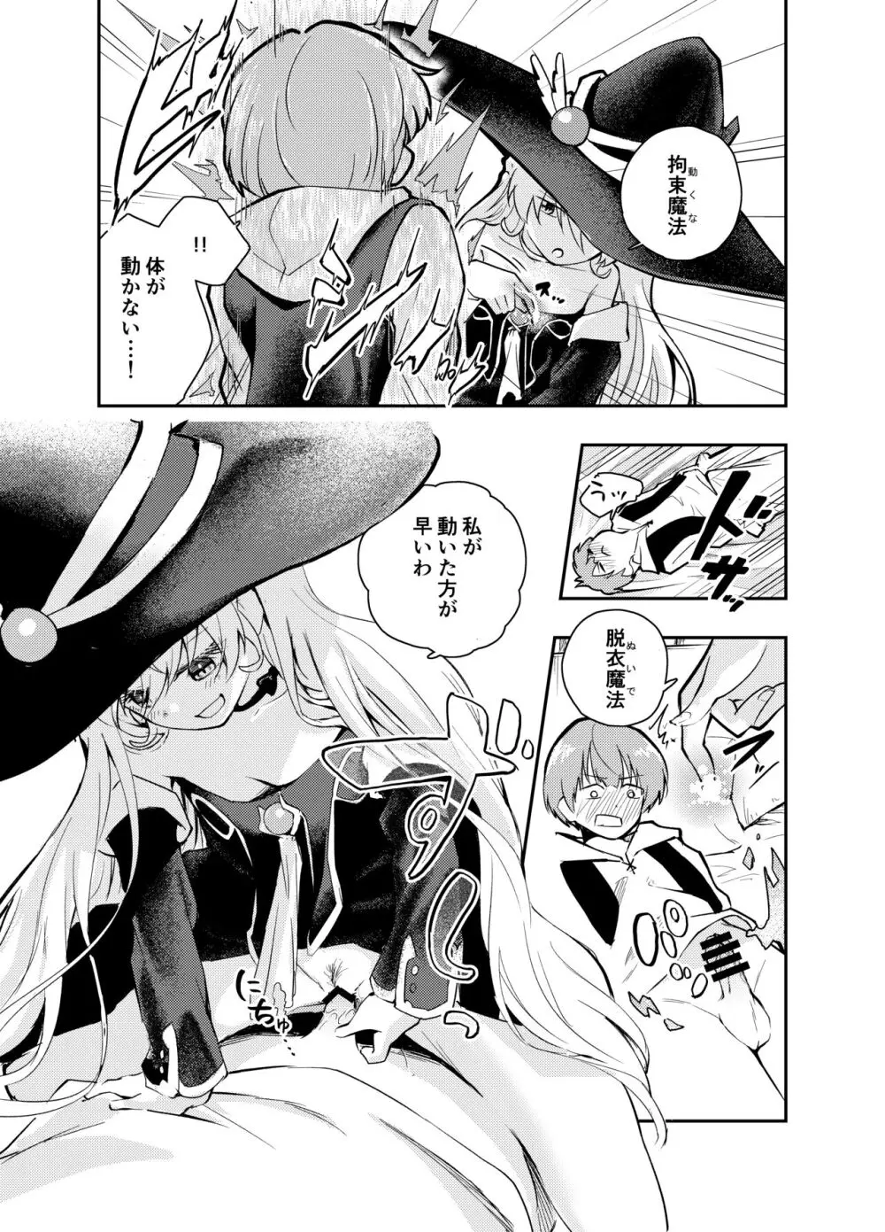 わがまま魔女と射精禁止生活 Page.7