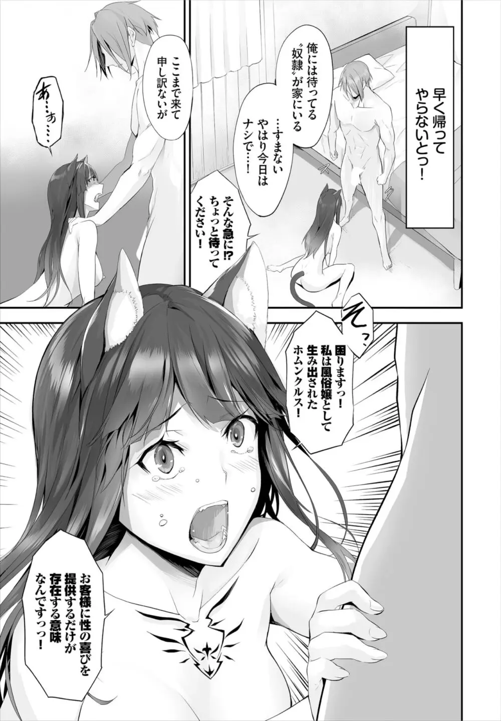 愚か者は猫耳奴隷に依存する~初めての調教生活~ 01-25 Page.207