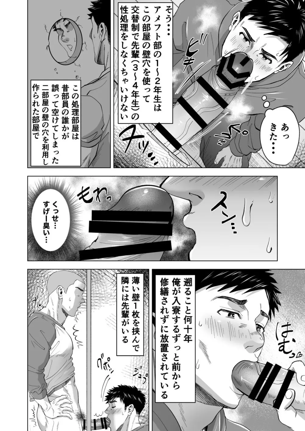 強豪アメフト部の処理部屋 Page.6