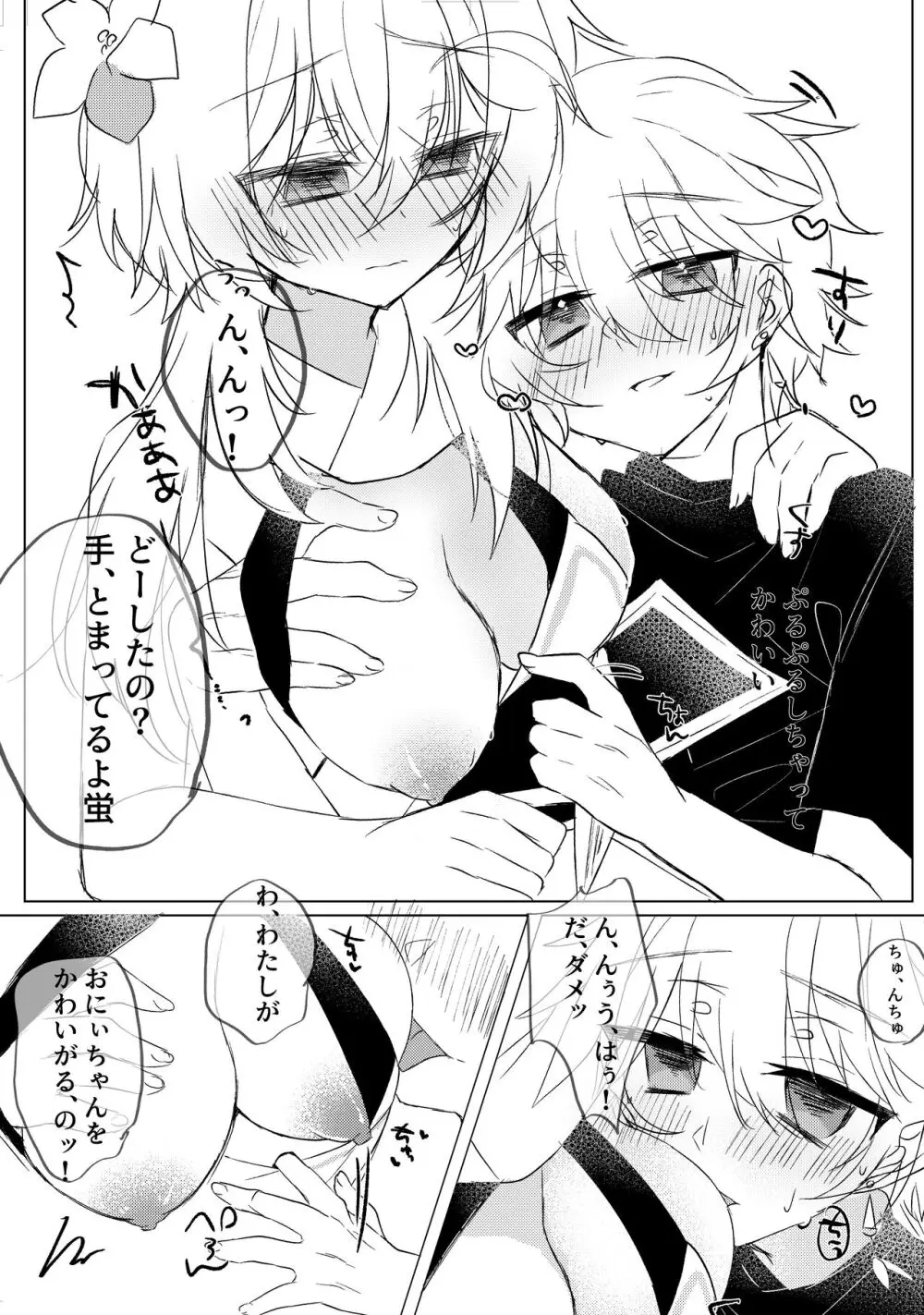 可愛がりたいお兄ちゃんと甘やかしたい妹 Page.6