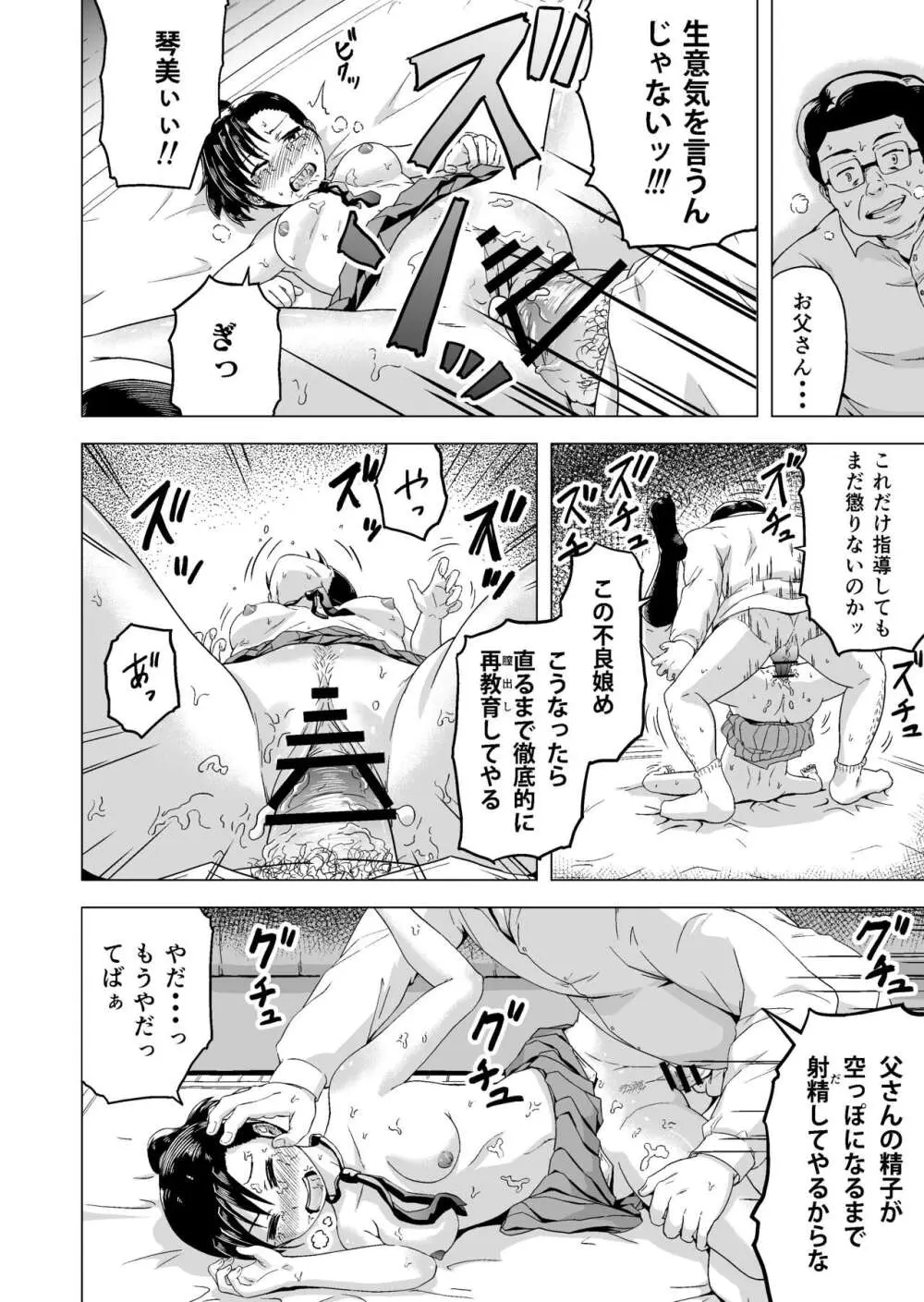 昼寝する反抗期の娘を父親が襲う話 Page.3