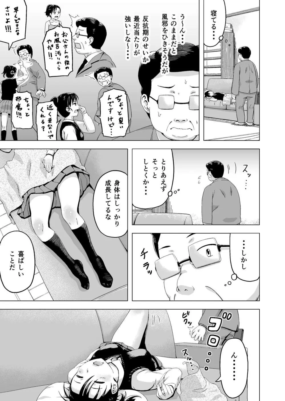 昼寝する反抗期の娘を父親が襲う話 Page.6