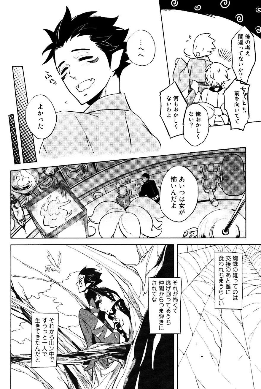 坊主と蜘蛛 Page.80