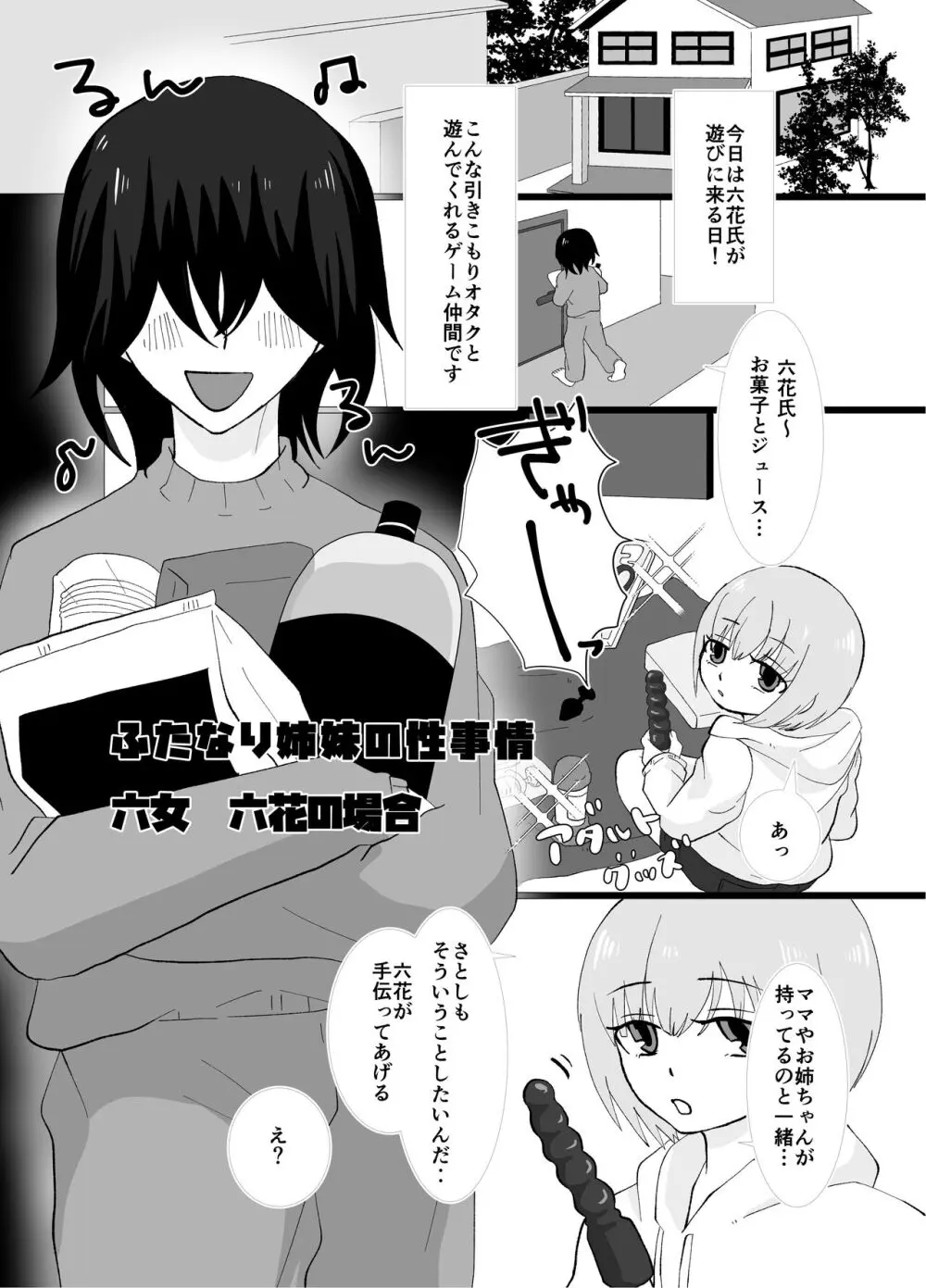 ふたなり姉妹の性事情 Page.33