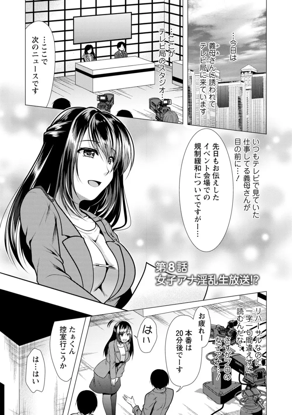 義母アナウンサー菜々美 Page.135