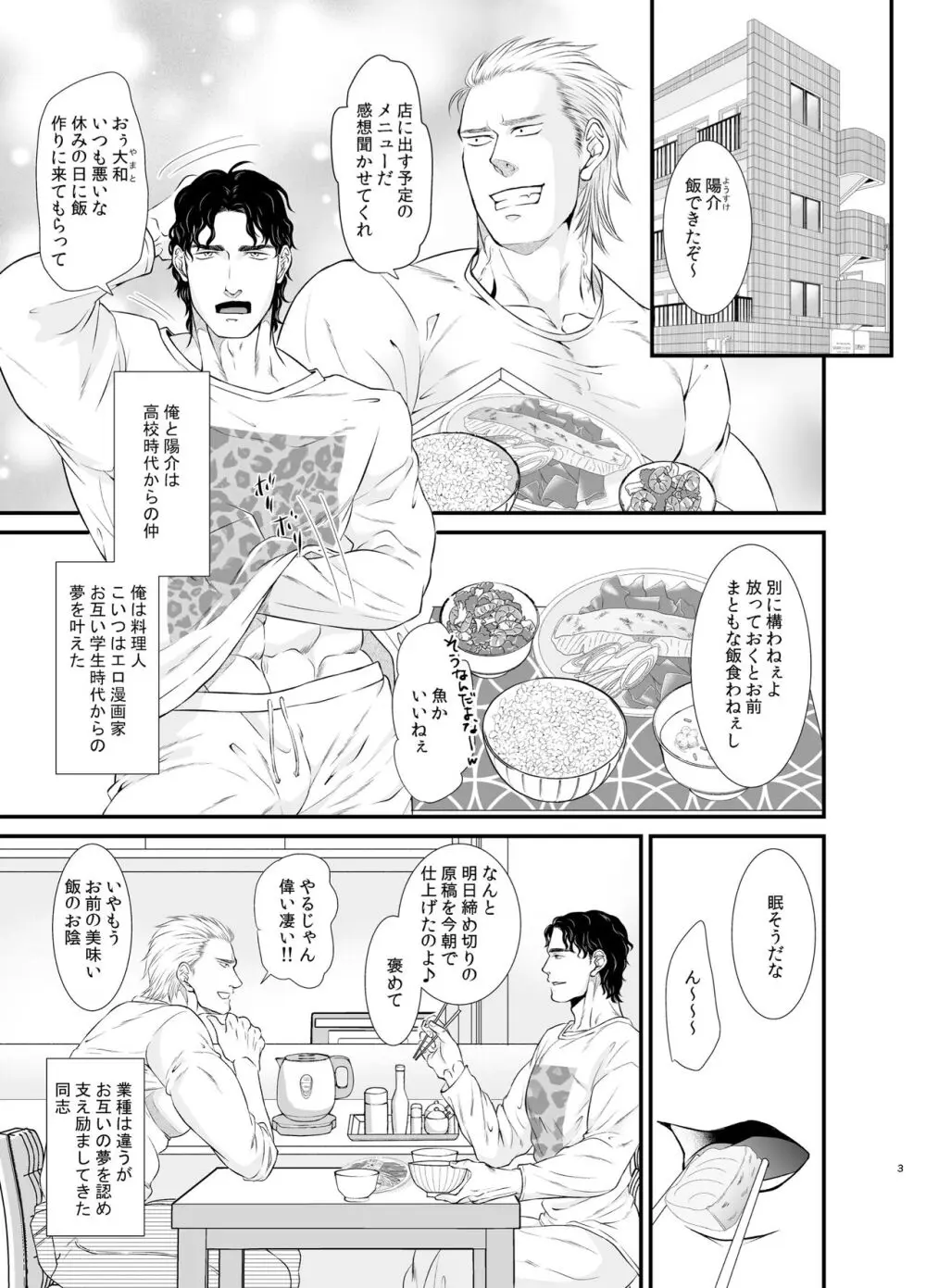 俺とお前と友情一足飛び Page.3