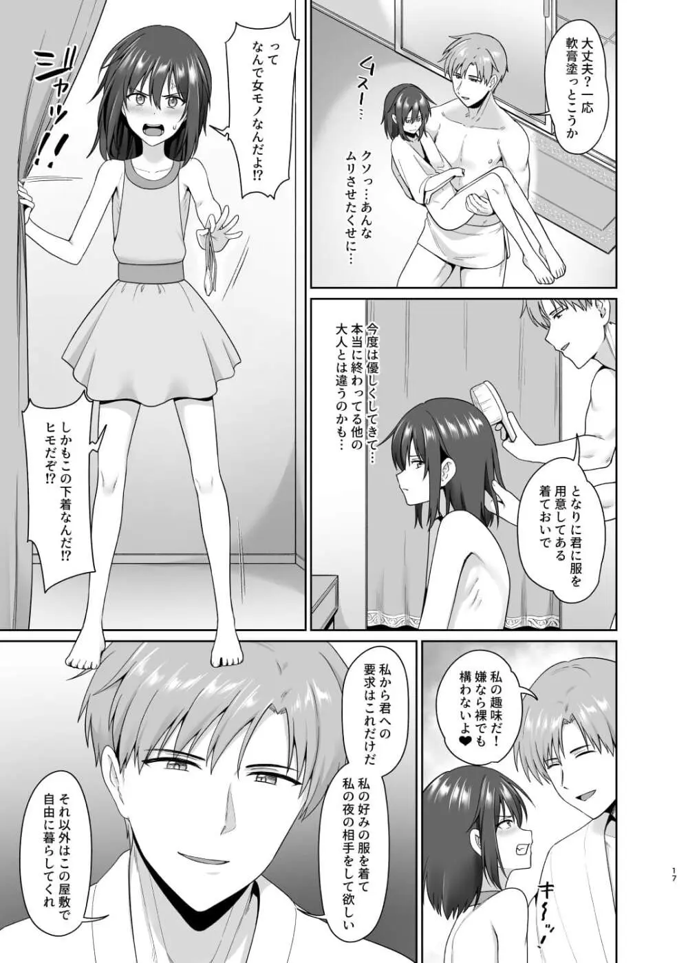 金持ちに買われたオレの幸せなメス堕ち Page.18