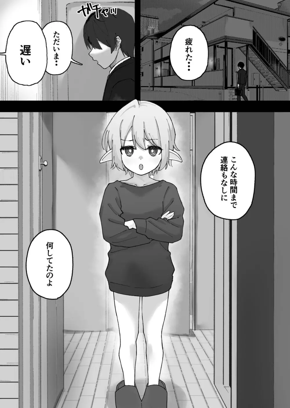 メスガキエルフをめちゃくちゃにする話 Page.2