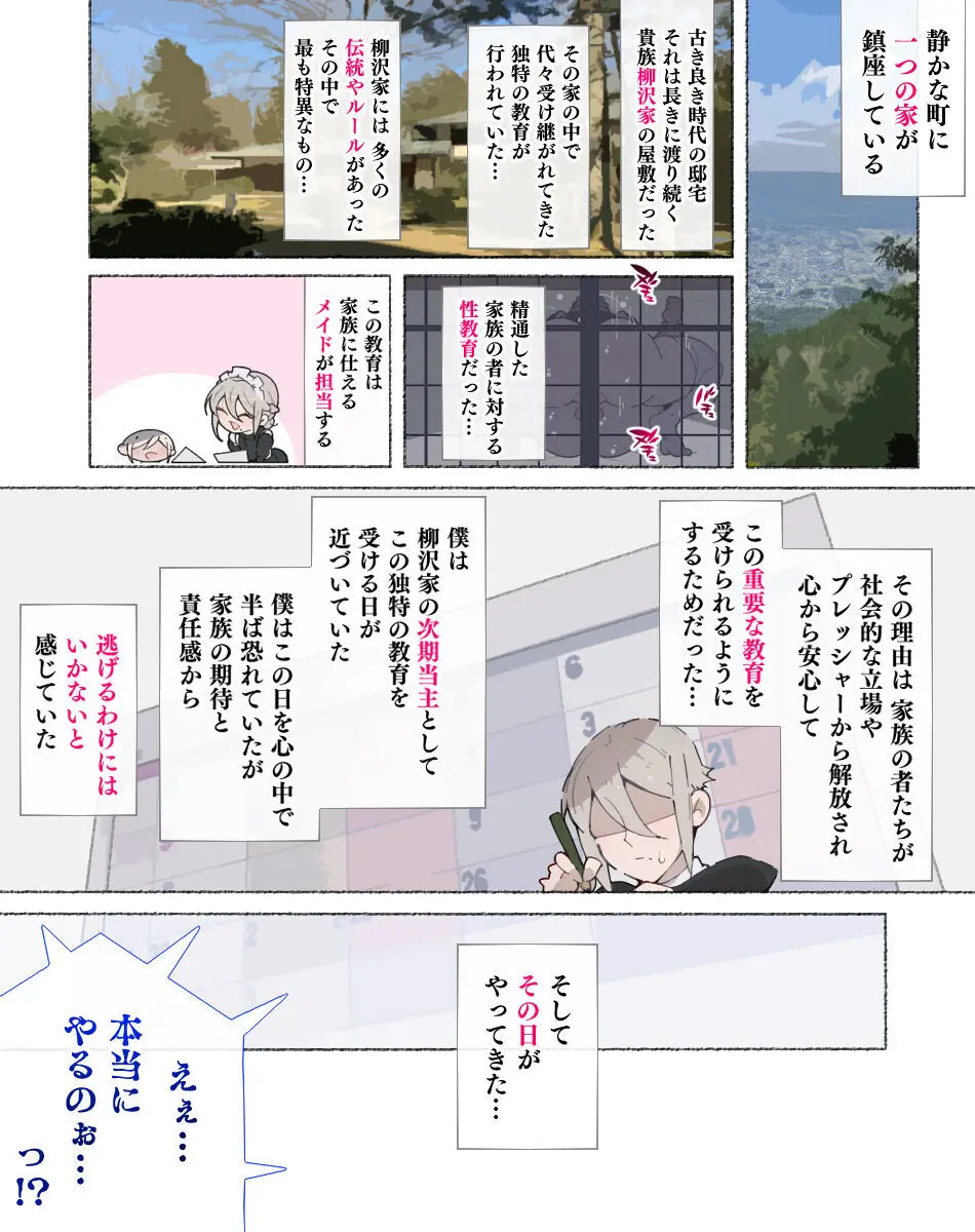 「性教育のお時間ですよ!!坊ちゃま!」 Page.9