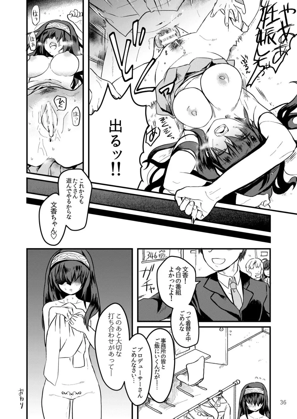 “文学少女”と犯された肉蕾【アヌス】 Page.37