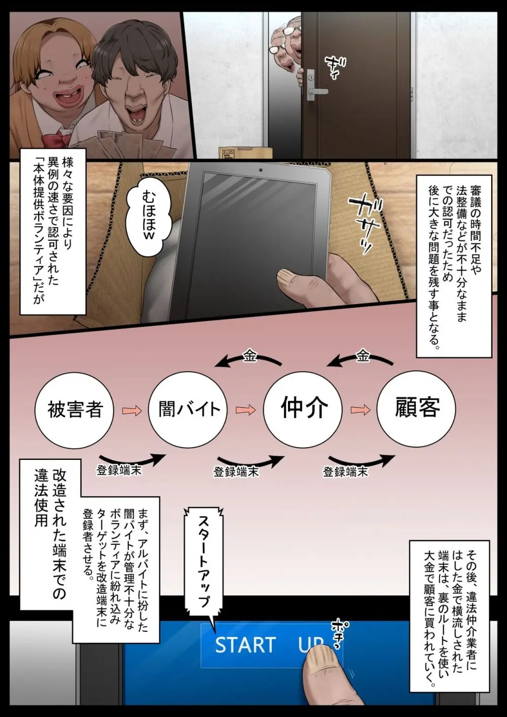 寝てる間は生オナホ Page.6