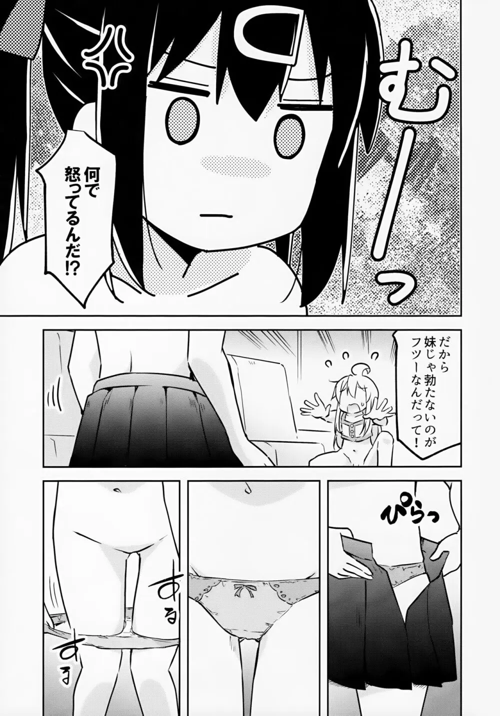 妹の裸には興味無いって言ったよね? Page.7