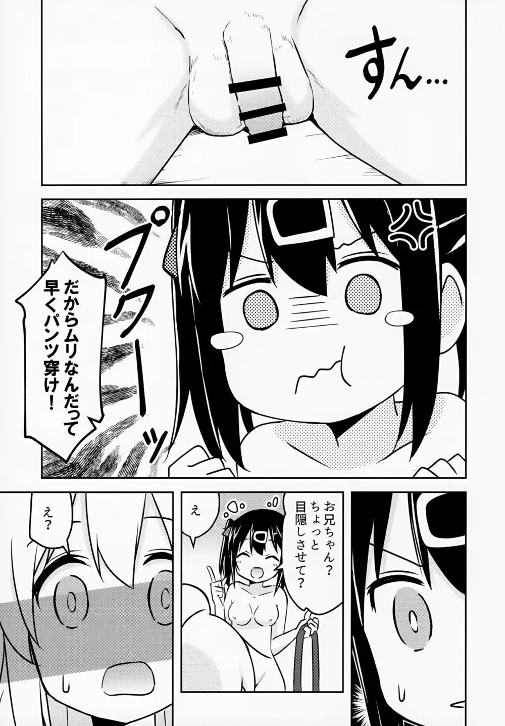 妹の裸には興味無いって言ったよね? Page.9