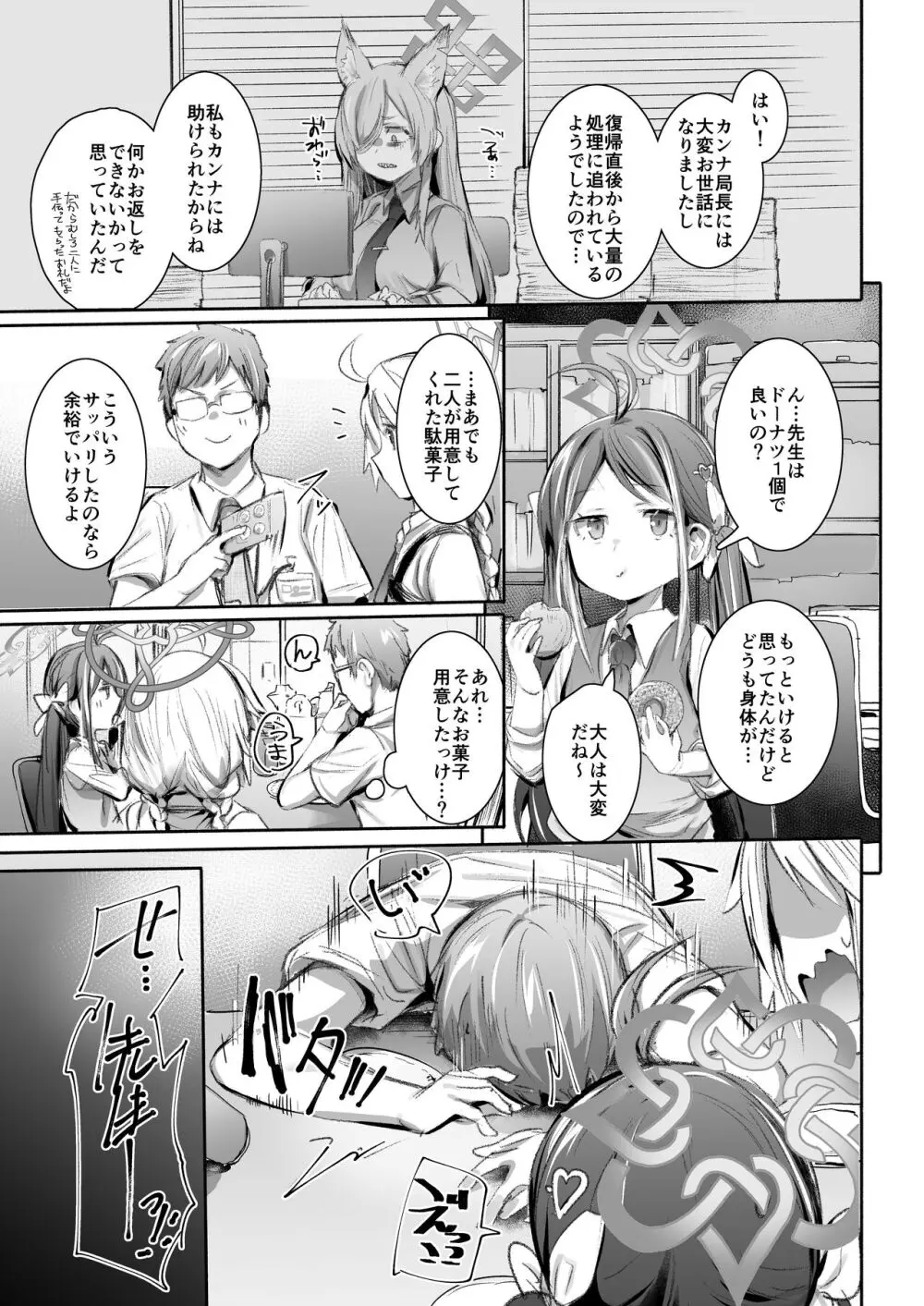 職務だからセーフ! Page.4