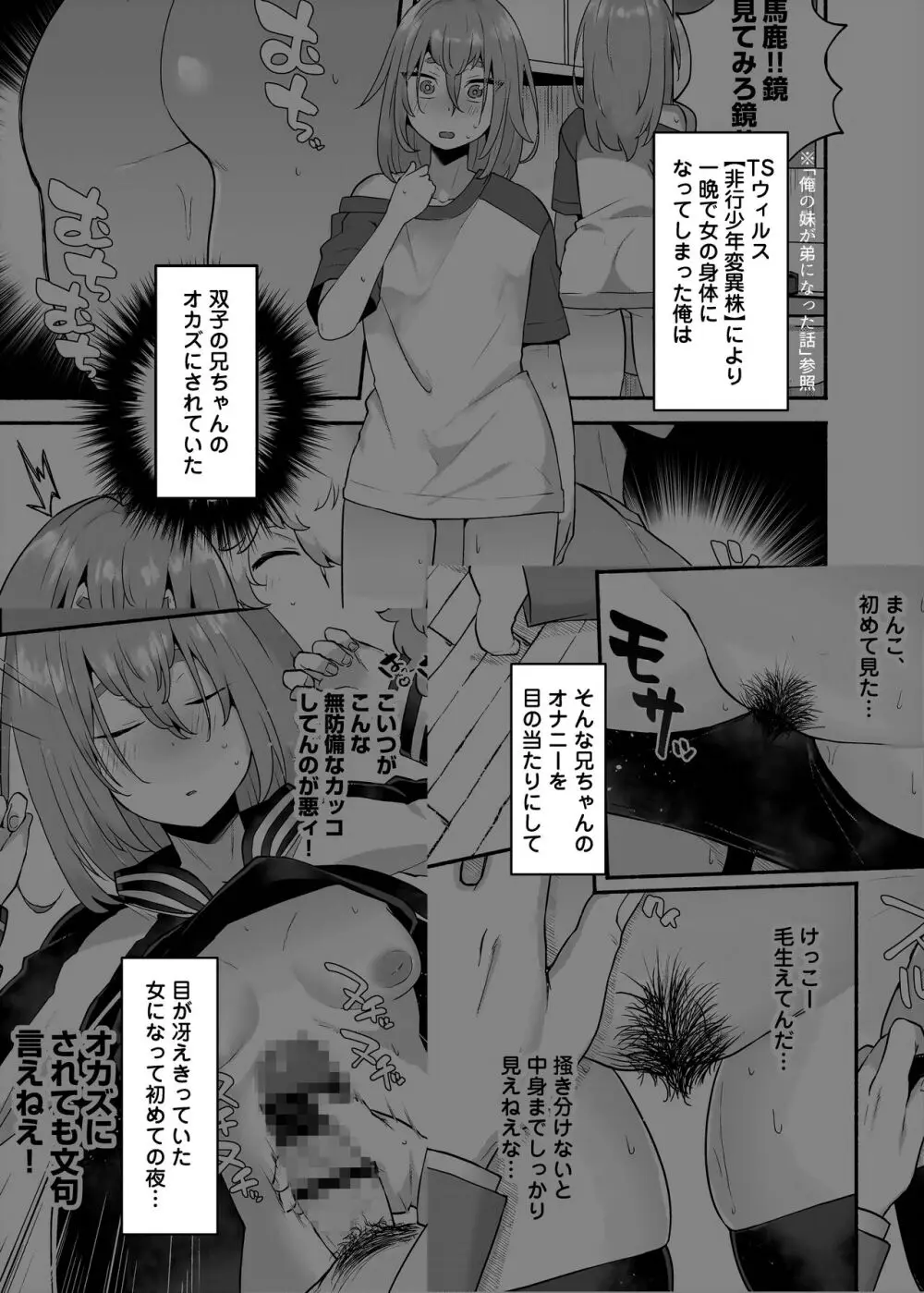 これが俺のTSオナニー!! Page.3