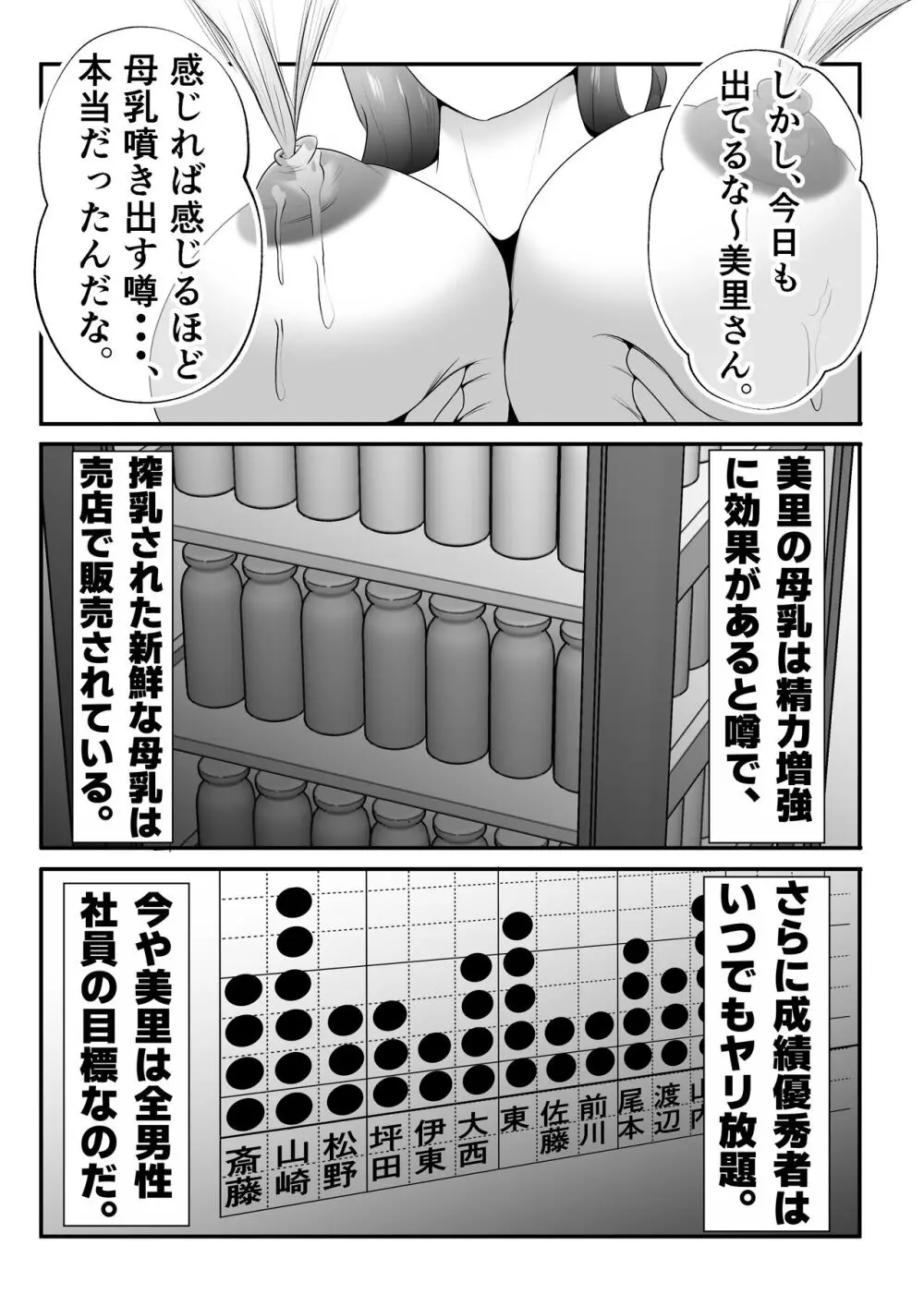 【母乳×NTR】『母乳ドリンクバー』にされた妻。 Page.5