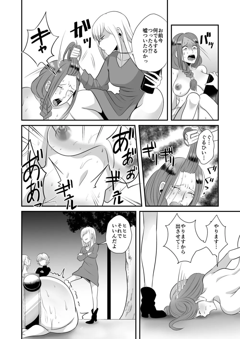 DQN女によるセレブ妻SM虐○ 2 Page.28