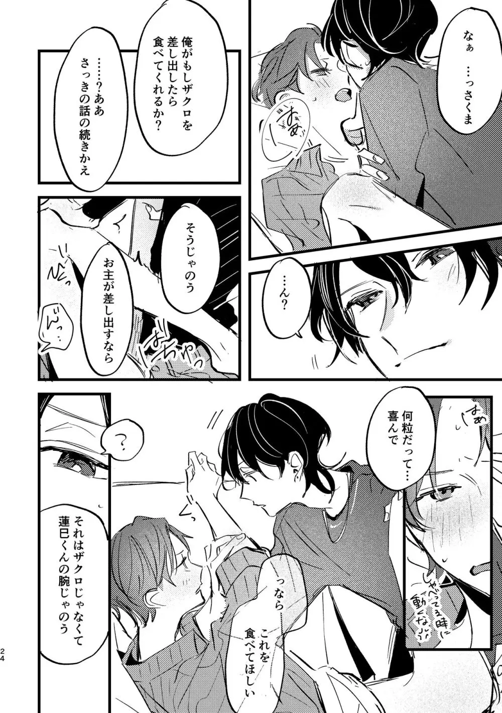 ザクロの秘密を知っている。 Page.23