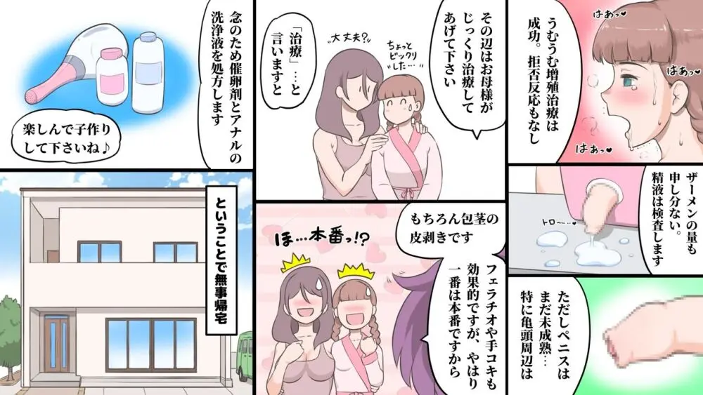 ふたなりシンドローム〜ママと娘の子作り教室 Page.10