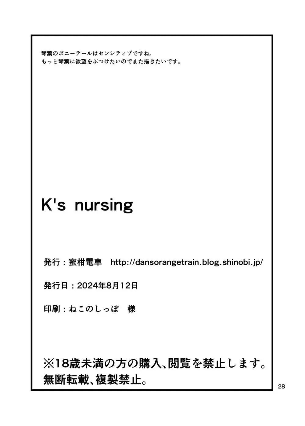 K's nursing Page.29