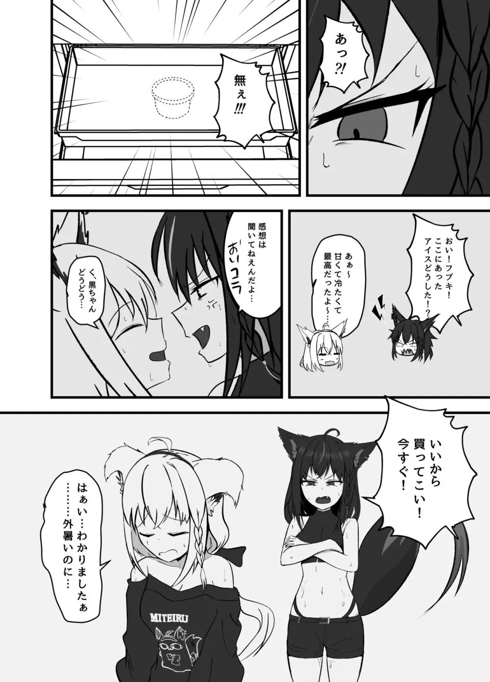 同居人との暑い休日 Page.5