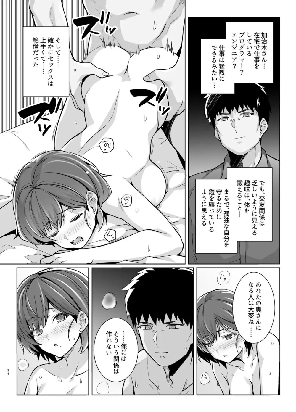 妻が他人の雌になるま裏 Page.33