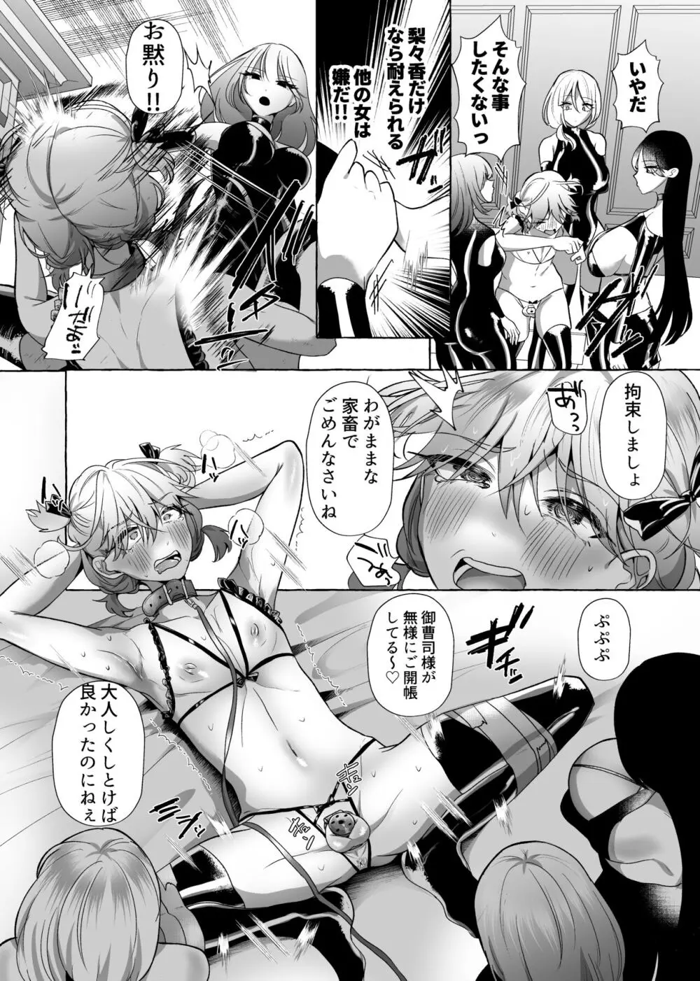 はるか100%♀ 御曹司強制女装メス豚化 Page.27