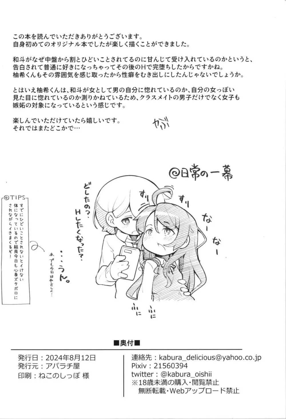 TSしてから親友♂に調教されています。 Page.30