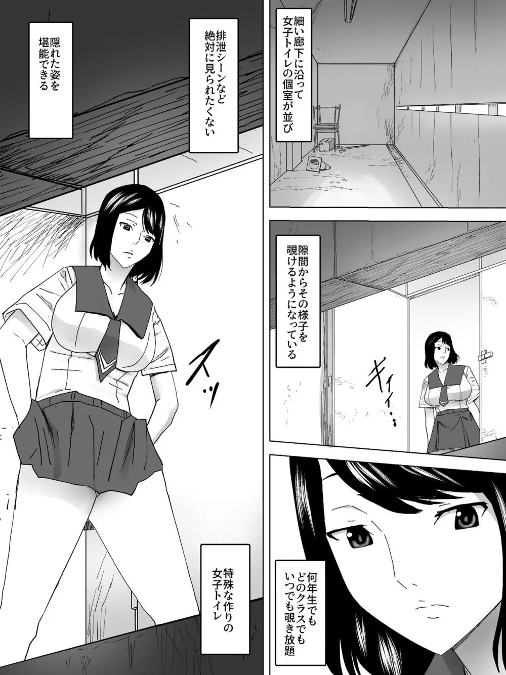 のぞき公認女子便所 Page.3