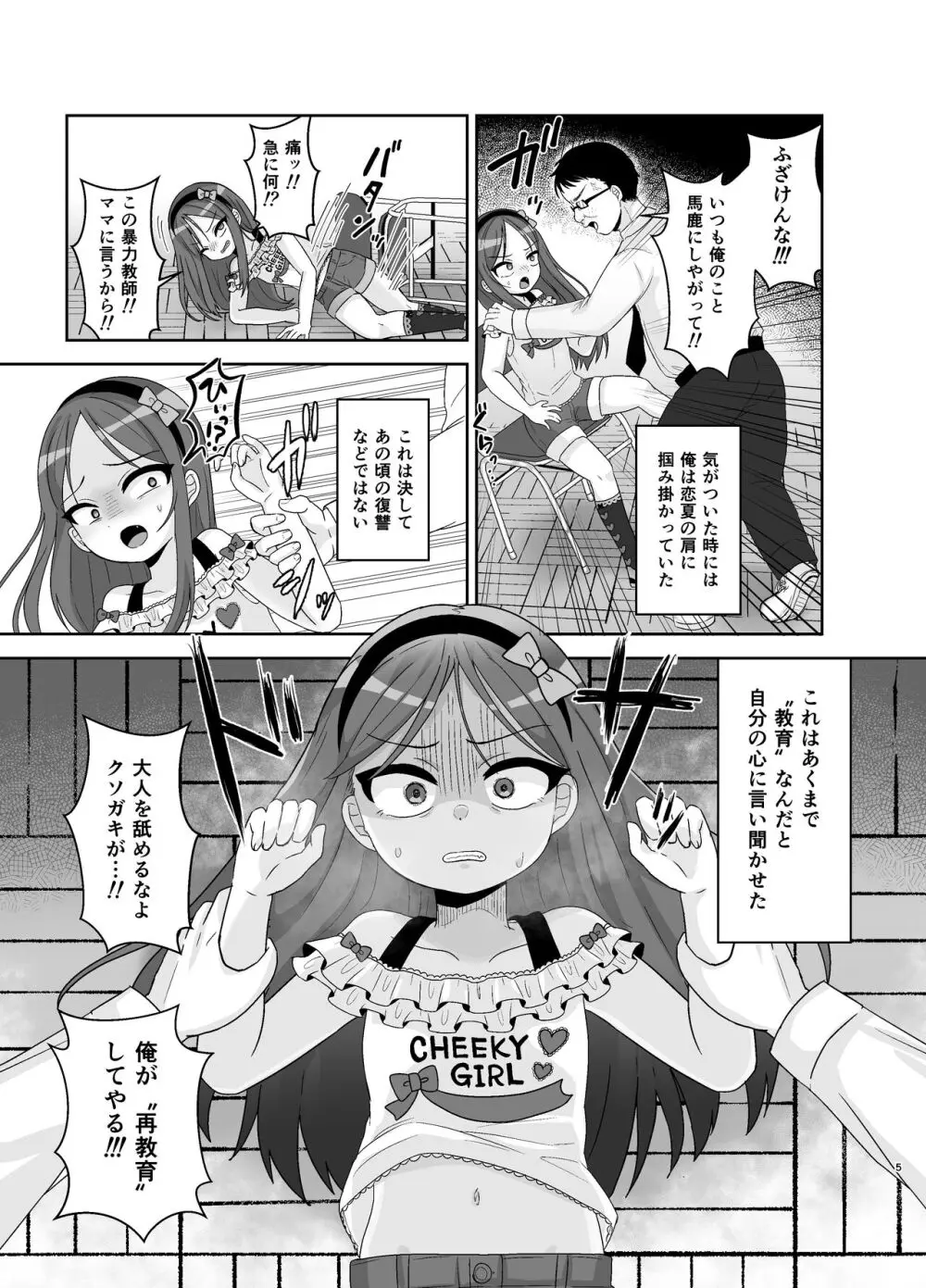 ド屑ないじめっ娘を再教育 Page.5