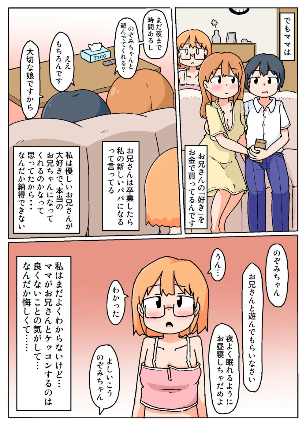 ママからお金もらってる近所のお兄さんとの週末 Page.5