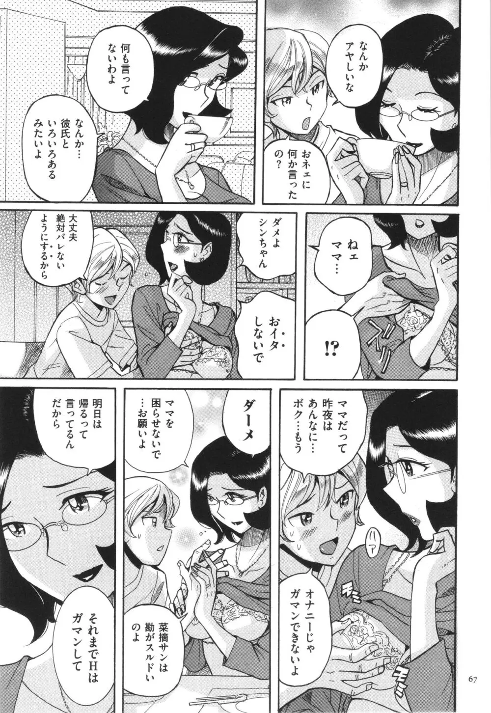 ニンフォママン 母子相姦 ママの子宮は僕のモノ Page.68