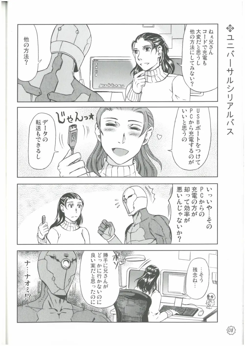 狩人達の午睡 ZON （イェーガー兄妹） VESPER Page.7