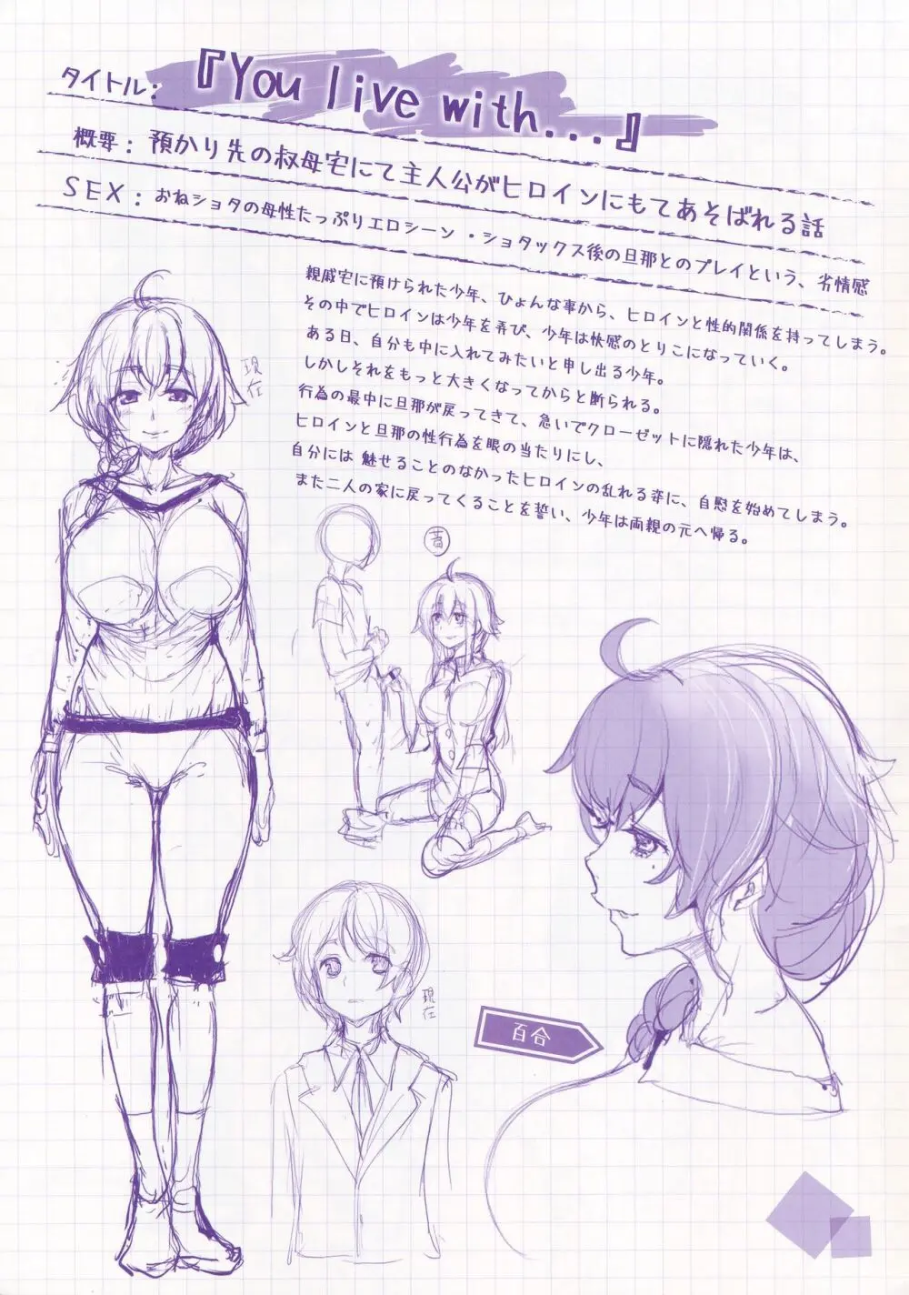 いじらしいキミ メロンブックス限定小冊子 Page.5