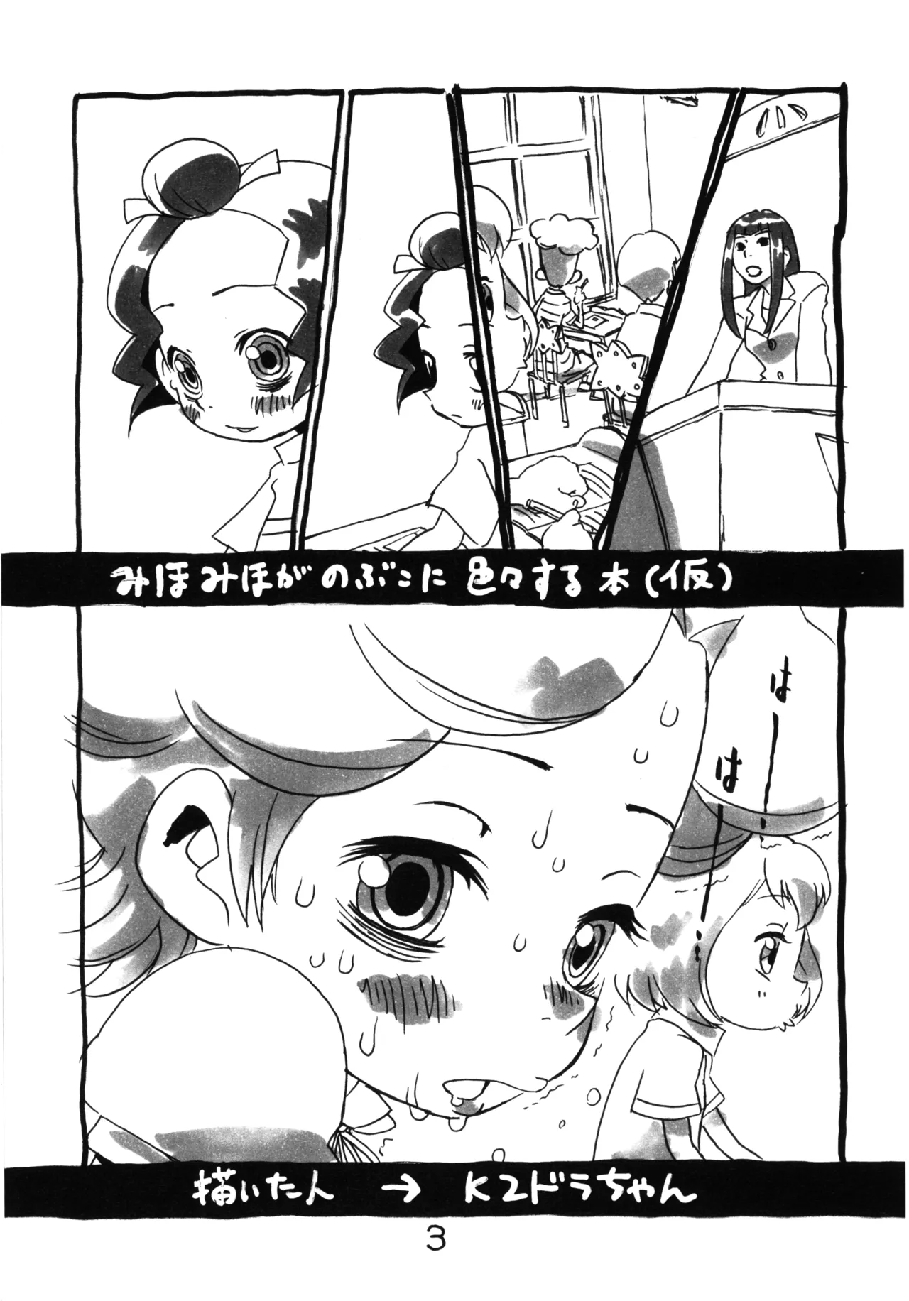 みほみほがのぶこに色々する本。 Page.2