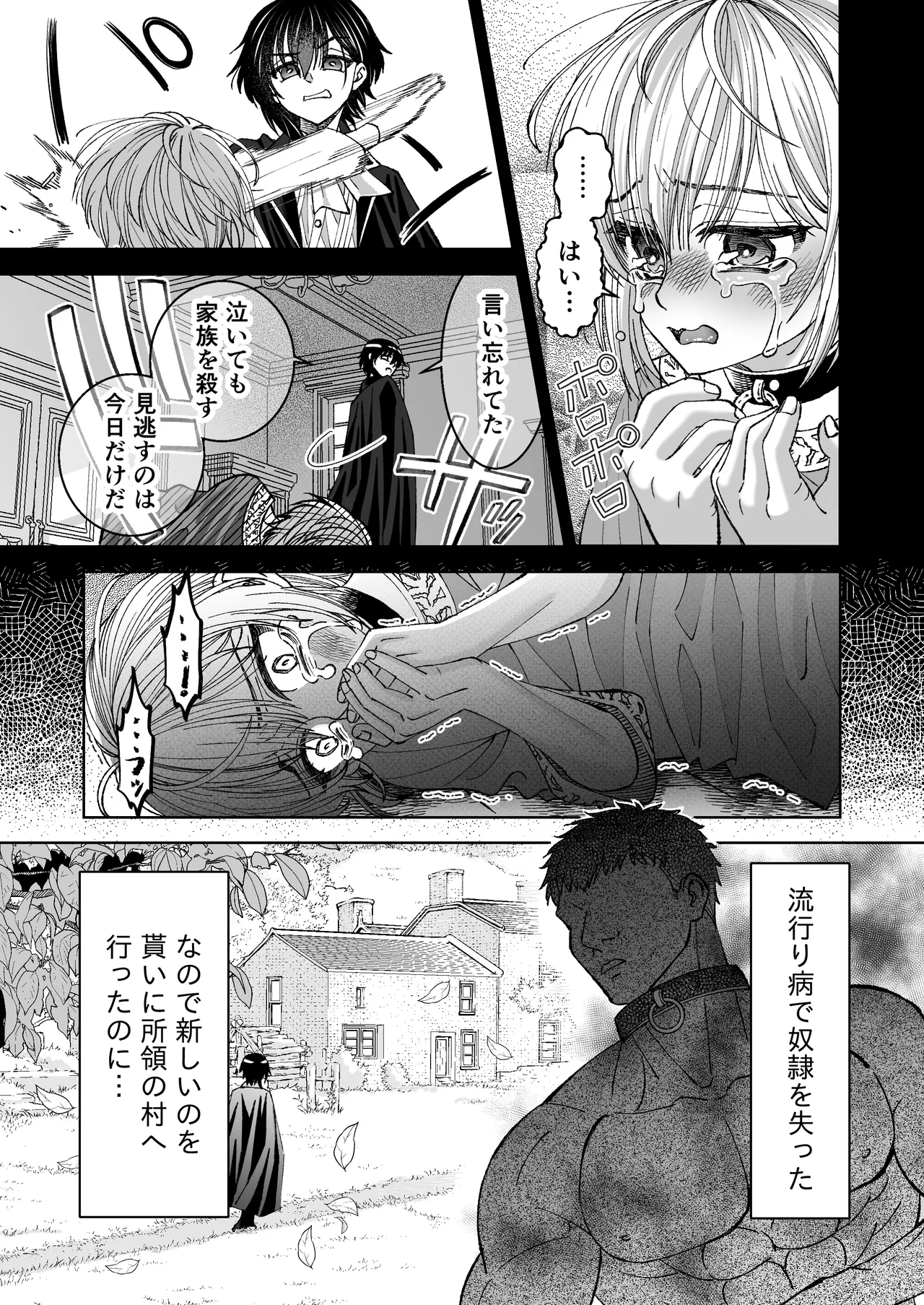 魔法を封じられたご主人様はしもべに逆らえない Page.3